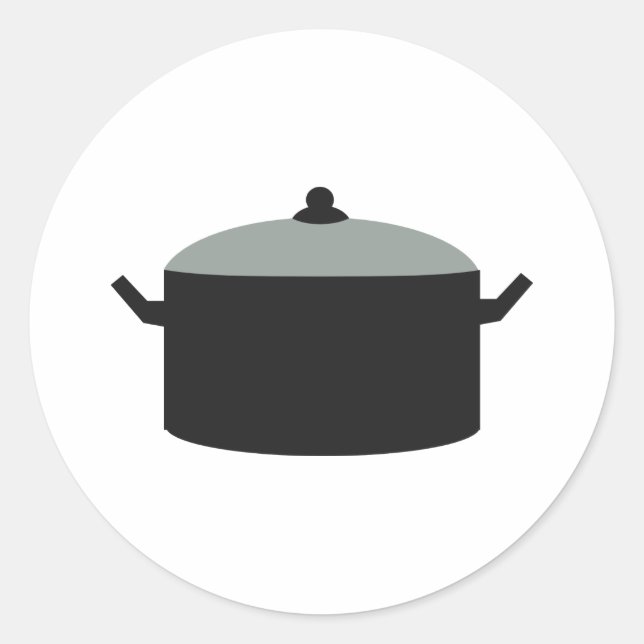 Sticker Rond Pot (Devant)