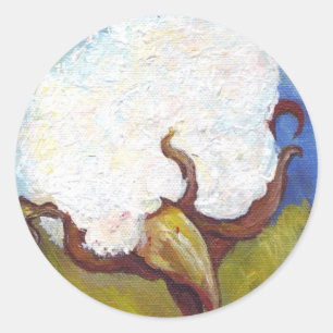 Sticker Rond Poupée de coton de MS