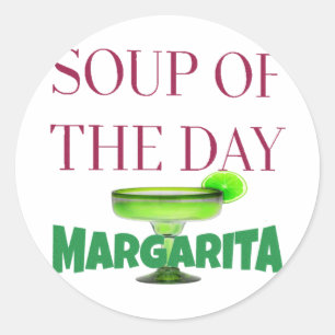 Sticker Rond Pour la margarita