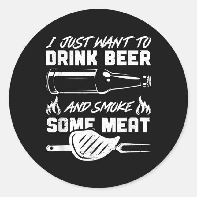 Sticker Rond Pour Les Ventilateurs De Grillades De Barbecue &am (Devant)