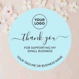 Sticker rond pour logo pour petites entreprises Me