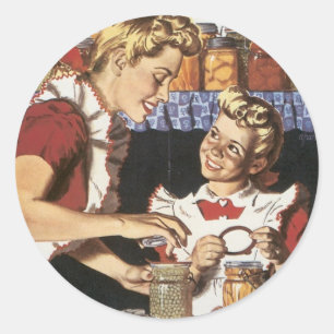 Sticker Rond Pouvez-Vous Croître, Pouvez-Vous Vous Propre ?