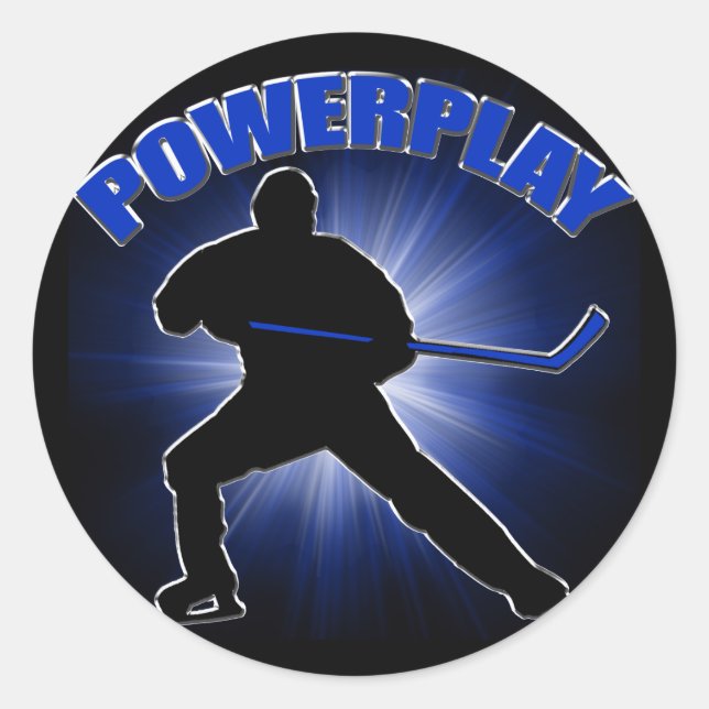 Sticker Rond Powerplay (Devant)