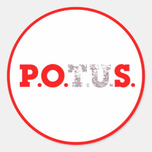 Sticker Rond PPOS Stick to em Red Alert Ringer