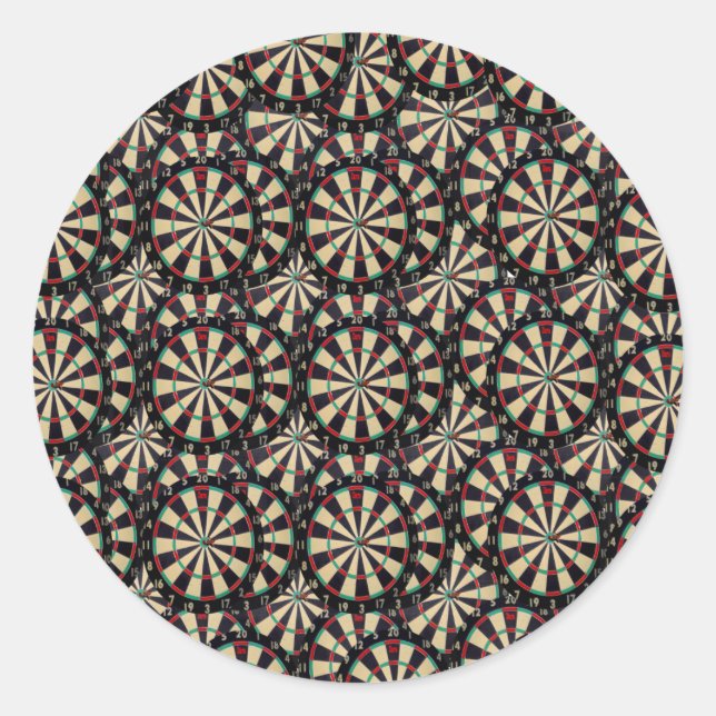 Sticker Rond "Précision en couches : l'art des bulles empilées (Devant)