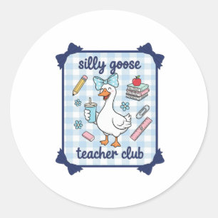 Sticker Rond Premier jour de retour à l'école