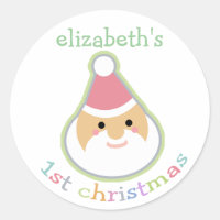 Premier Noël de bébé personnalisé