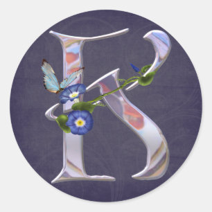 Sticker Rond Premier papillon précoce K