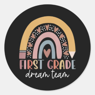 Sticker Rond Première Grade Dream Team