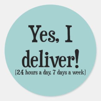 Sticker Rond Présentations pour sages-femmes et OB