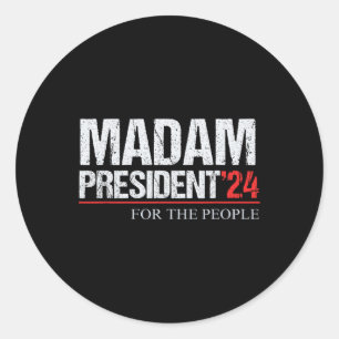 Sticker Rond Président 2024 Pro Choice Feminist