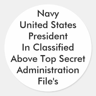 Sticker Rond Président des Etats-Unis