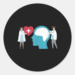 Sticker Rond Prévention du suicide - Sensibilisation à la santé