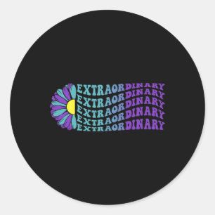 Sticker Rond Prévention Extraordinaire du suicide Santé mentale