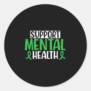 Sticker Rond Prévention sensibilisation hommes santé mentale dé
