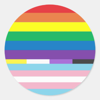 Sticker Rond Pride Circle