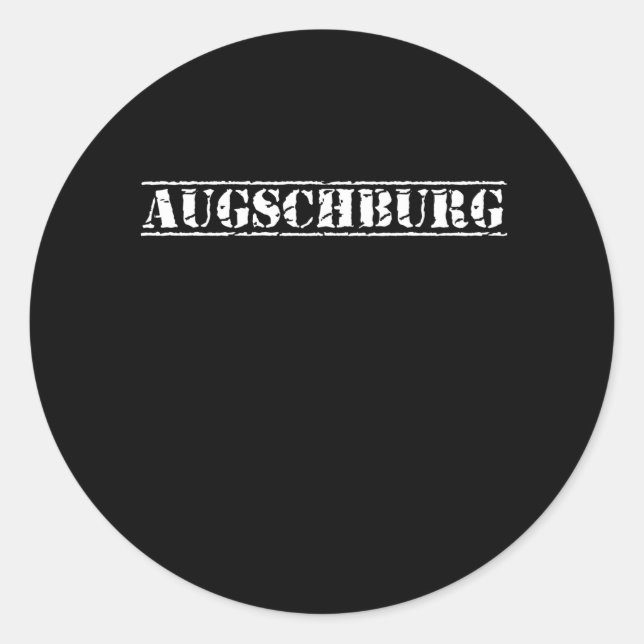 Sticker Rond Prière Augsburg-Augschburg (Devant)