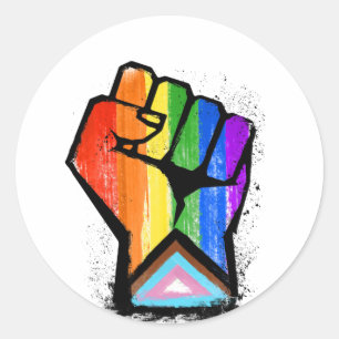 Sticker Rond Prière de progrès