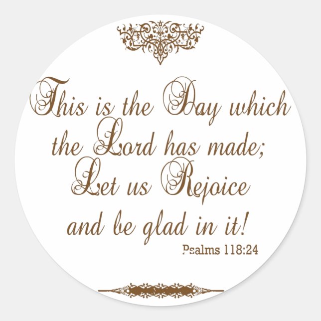 Sticker Rond Prière des mercis de l'autocollant de coutume de (Devant)