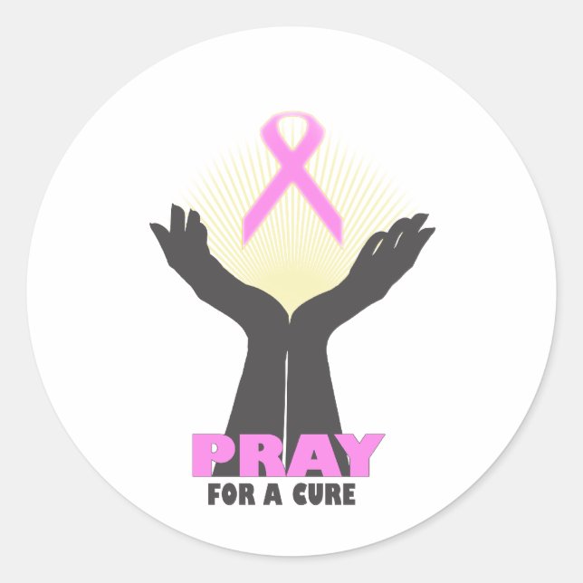 Sticker Rond Priez Pour Un Traitement (Devant)