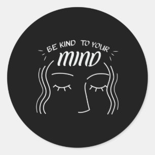 Sticker Rond Prime de sensibilisation à la santé mentale _2
