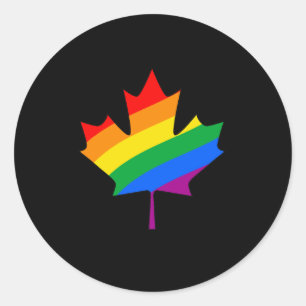 STICKER ROND PRIME MAPLE CANADIENNE