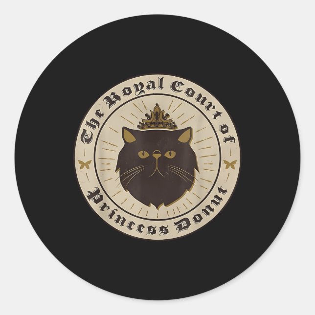 Sticker Rond Princesse Donut Mongo Edition Dungeon Crawler Carl (Devant)