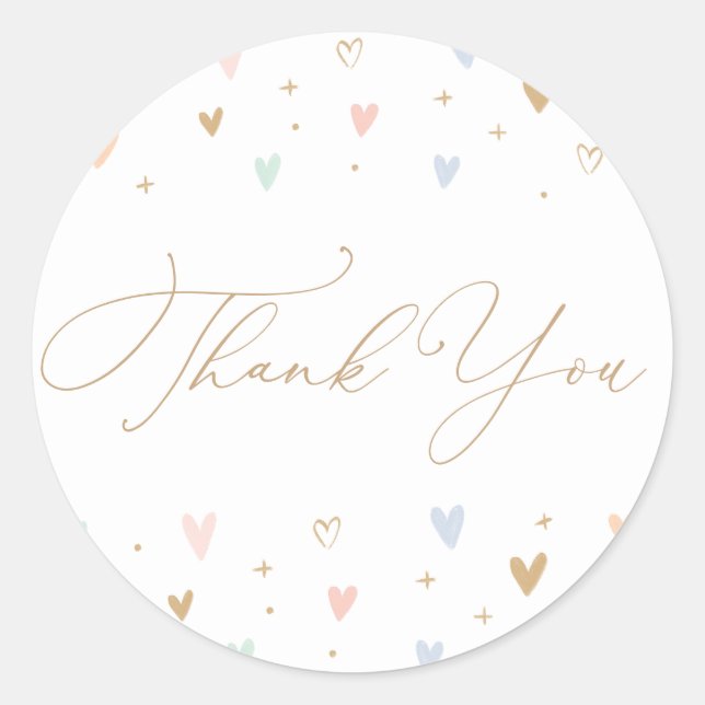 Sticker Rond Princesse Fille Fête d'anniversaire (Devant)