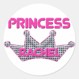 Sticker Rond Princesse Rachel