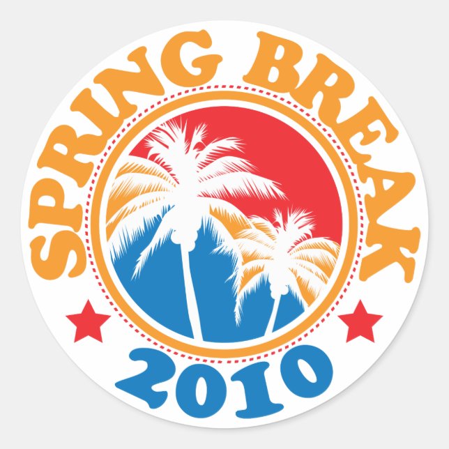 Sticker Rond Printemps 2010 (Devant)