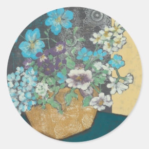 Sticker Rond Printemps riche I