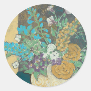 Sticker Rond Printemps riche II