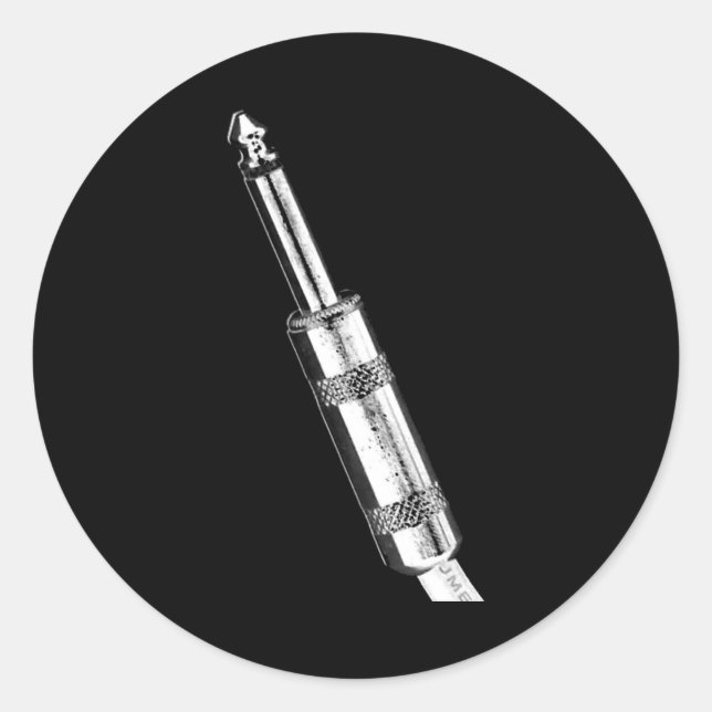 Sticker Rond Prise de câble (Devant)