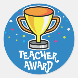 Sticker Rond Prix de l'enseignant