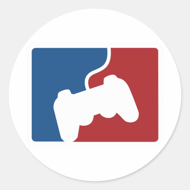 Sticker Rond Pro Gamer (Devant)