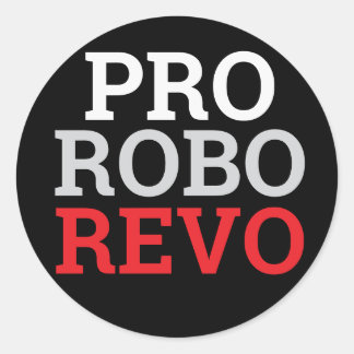 STICKER ROND PRO ROBO RÉVO