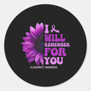 Sticker Rond Problème Heimer Purple Heimer Sensibilisation 2