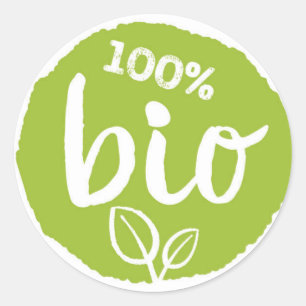 Sticker Rond Produit Bio