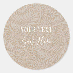 Sticker Rond Produit fabriqué à la main Papier d'artisanat en