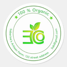 Produits sains, bio organiques éco-responsables
