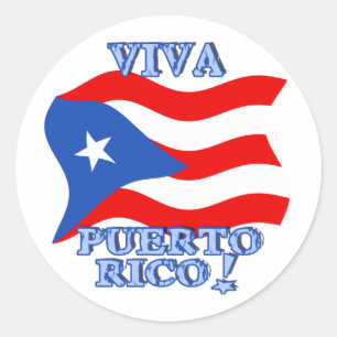 Sticker Rond Produits Viva Porto Rico