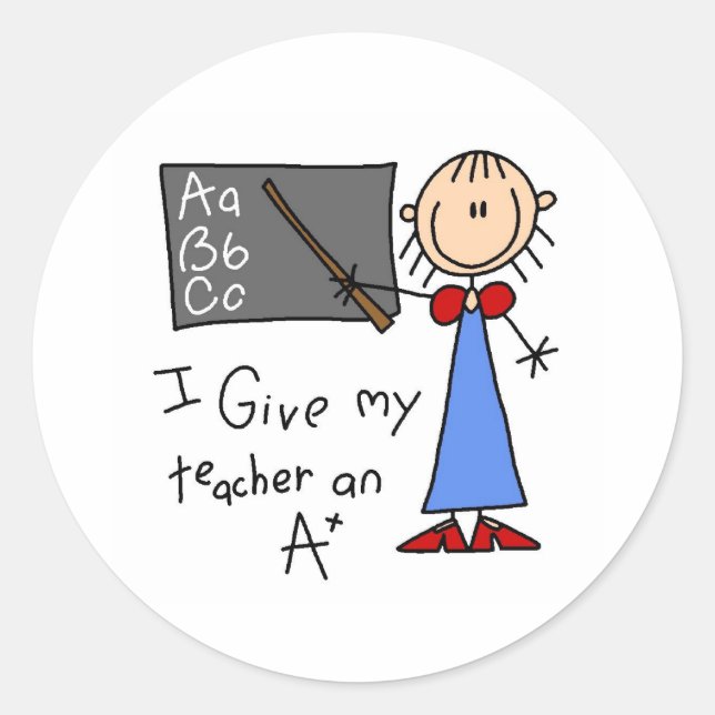 Sticker Rond Prof Super (Devant)