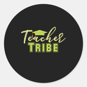 Sticker Rond Professeur Cadeaux   Tribu des enseignants