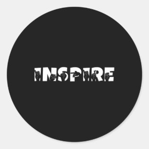 Sticker Rond Professeur de langue des signes américaine Sensibi