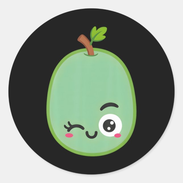 Sticker Rond Professeur Œuf Halloween Le Raisin Acide (Devant)