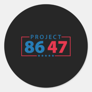 Sticker Rond Projet 8647 Résister Subtil Foxtrot Delta Tango Pr