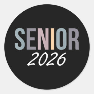 Sticker Rond Promotion 2026 Terminale 2026 Lycée