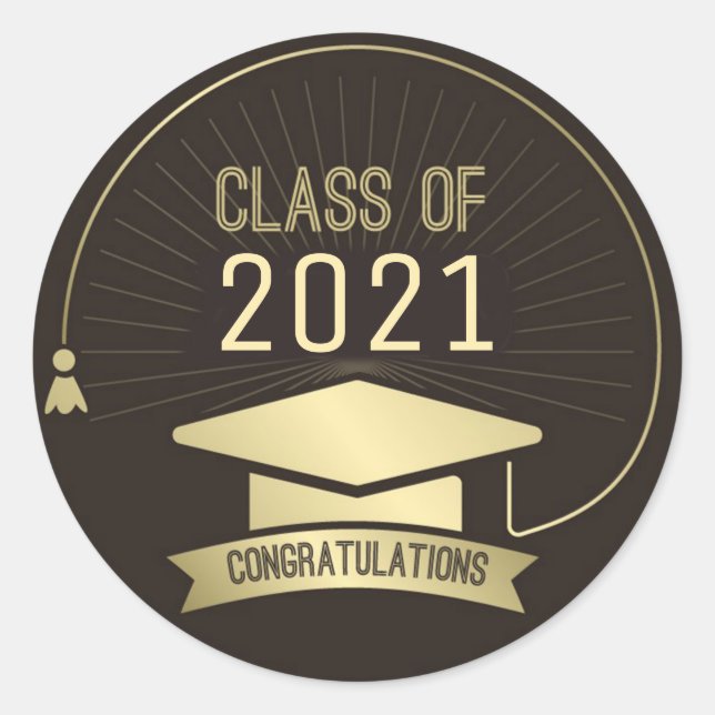 Sticker Rond Promotion de 2021 (Devant)