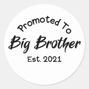 Sticker Rond Promu À Big Brother Est 2021