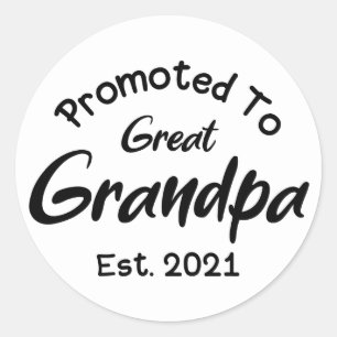 Sticker Rond Promu Arrière-Père Est 2021